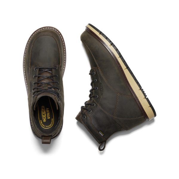 Men's San Jose 6 Waterproof Boot (Soft Toe) | Cascade Brown