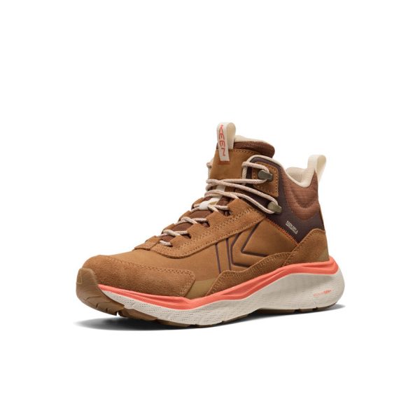 Women's Leiki Waterproof Leather Hiking Boot | Chipmunk/Birch