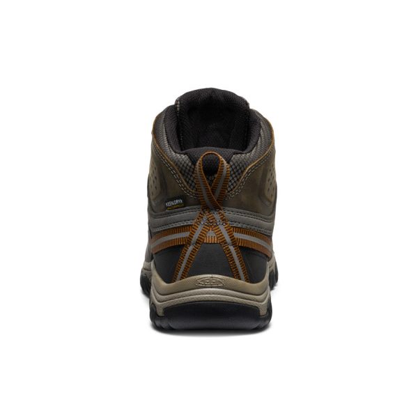 Men's Targhee III Waterproof Mid Wide | Black Olive/Golden Brown
