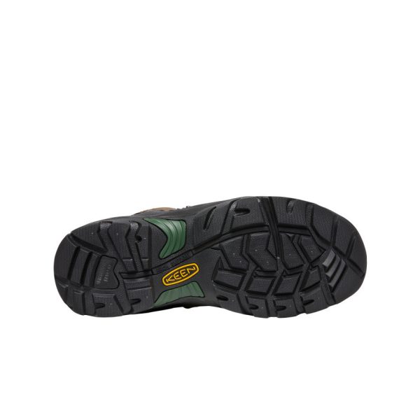 Men's Pittsburgh Energy 6 Waterproof Boot (Soft Toe) | Cascade Brown/Greener Pastures