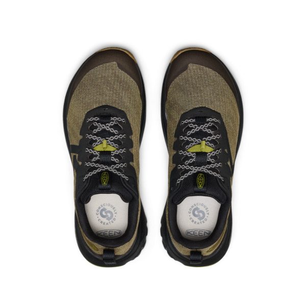 Men's Roam Trail Running Shoe | Dark Olive/Golden Cypress