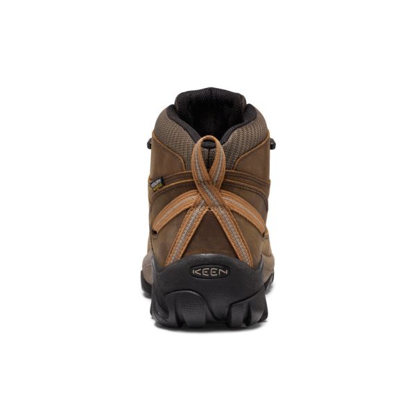 Men's Targhee II Waterproof Mid Wide | Black Olive/Chipmunk