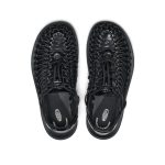 All Gender UNEEK Leather Sneaker | Perseid Black