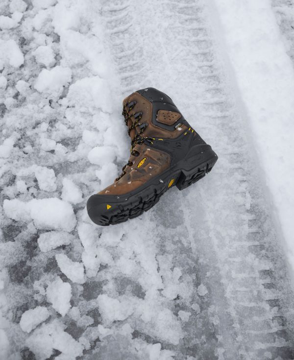 Men's Dover 8 Insulated Waterproof Boot (Carbon Toe) | Dark Earth/Black