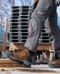 Men's Evanston 6 Waterproof Boot (Carbon Toe) | Bison/Black