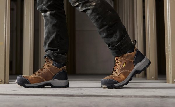 Men's Evanston 6 ESD Boot (Carbon Toe) | Bison/Black