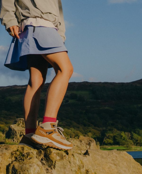 Women's Hightrail Waterproof Hiking Boot | Brindle/Pink Lemonade