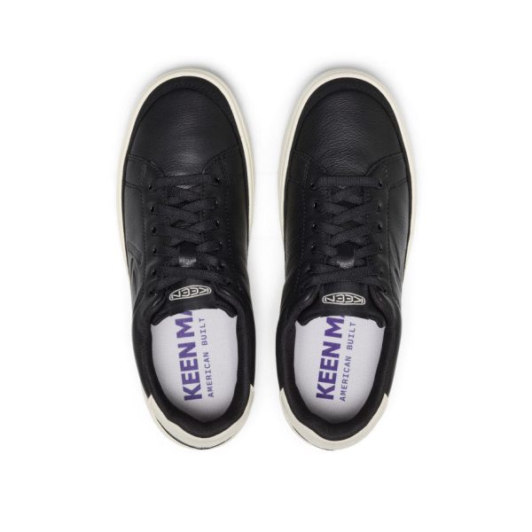 Men's KM1 Leather Sneaker | Black/Birch