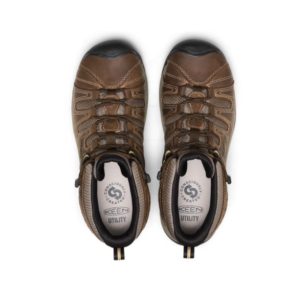 Men's Flint II Boot (Steel Toe) | Cascade Brown/Golden Rod