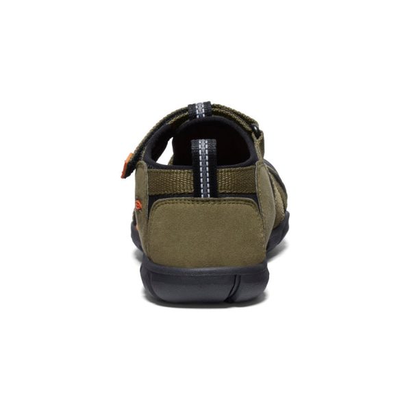 Big Kids' Seacamp II CNX | Dark Olive/Gold Flame