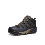 Men's Lansing Mid Waterproof (Steel Toe) | Raven/Tawny Olive