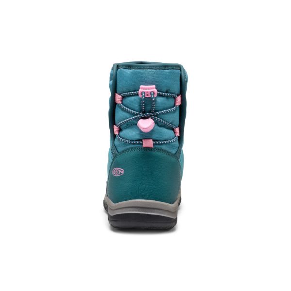 Big Kids' Puffrider Waterproof Winter Boot | Brittany Blue/Cashmere Rose