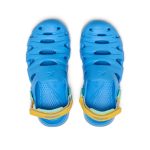 Big Kids' HyperFLT Clog | Azure Blue/Daffodil