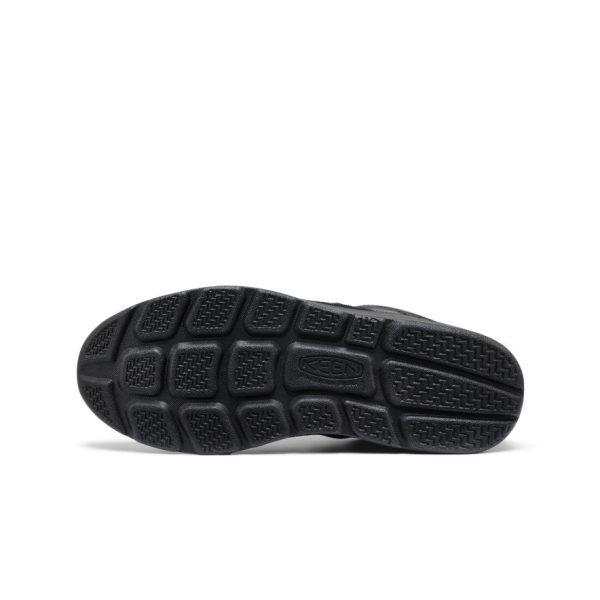 Men's KM2 Leather Jogger | Black/Black