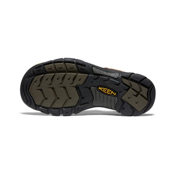 Men's Newport Leather Sandal Wide | Bison