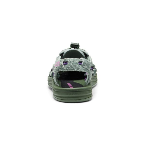 All Gender UNEEK Leather Henrik Vibskov Sneaker | Green Spring