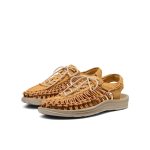 All Gender UNEEK Leather Sneaker | Oak Buff/Plaza Taupe