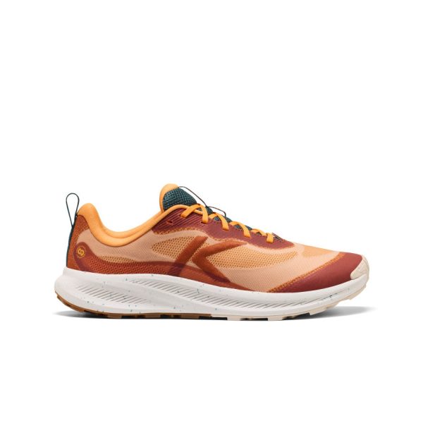 Men's Wander Trail Running Shoe | Fossil Orange/Carrot Curl