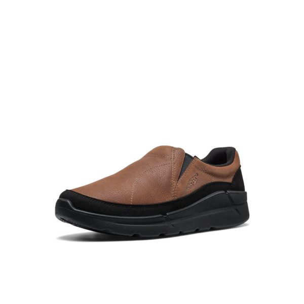 Men's KM2 Leather Slip-On | Bison/Black