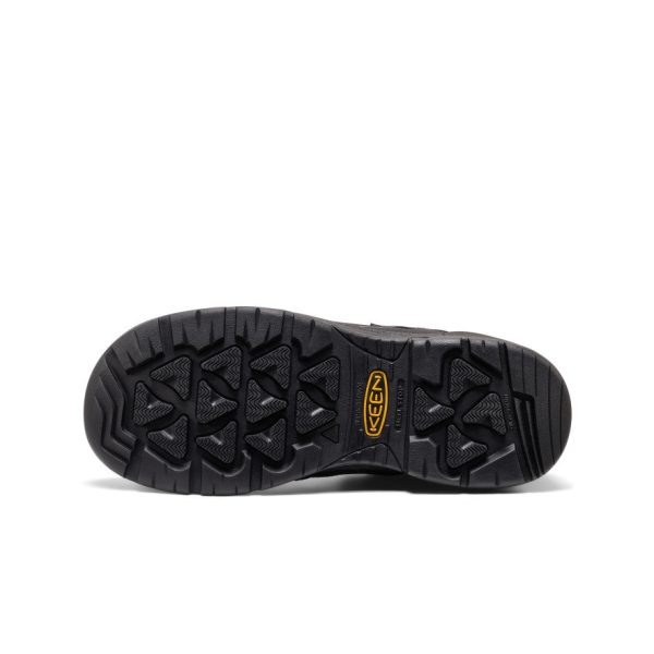 Men's Targhee IV Waterproof Work Shoe (Soft Toe) | Black/Black