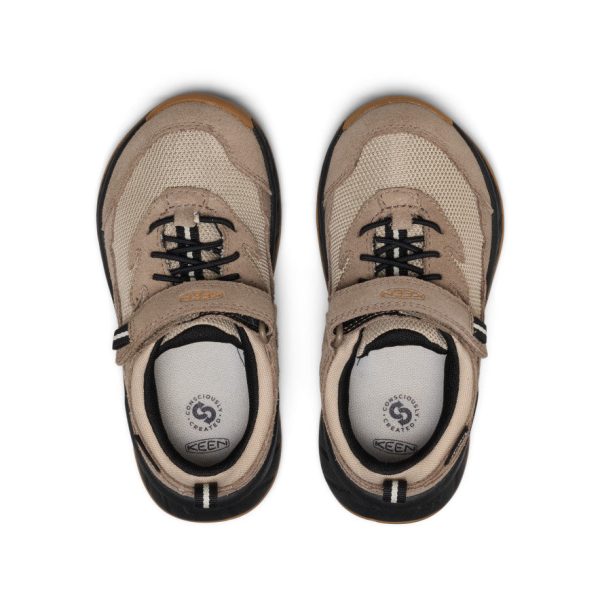 Little Kids' Hightrail Waterproof Hiking Shoe | Brindle/Oak Buff