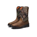 Men's Flatland Pull-On Waterproof Work Boot (Soft Toe) | MOSSY OAK BREAK-UP COUNTRY