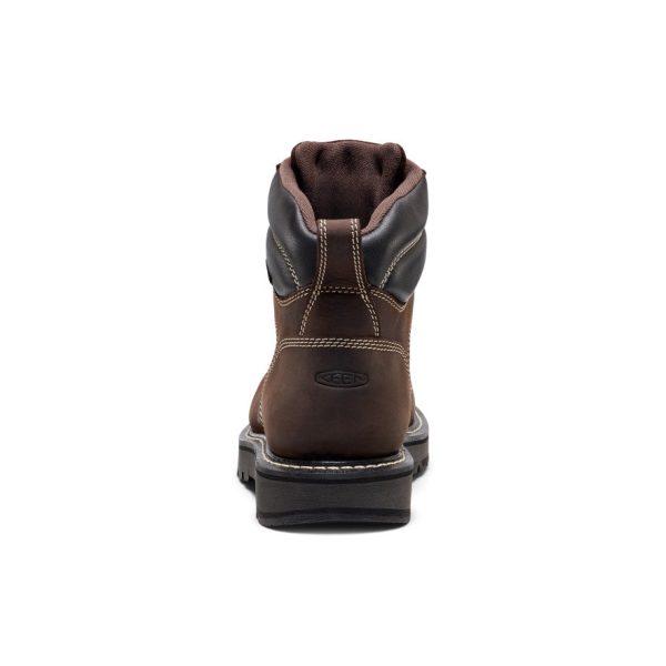 Men's Cincinnati 6 Waterproof 90° Heel Boot (Carbon Toe) | Coffee Bean/Black