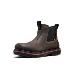 Men's Liberty Chelsea 90?? Heel Work Boot (Carbon Toe) | Coffee Bean/Black