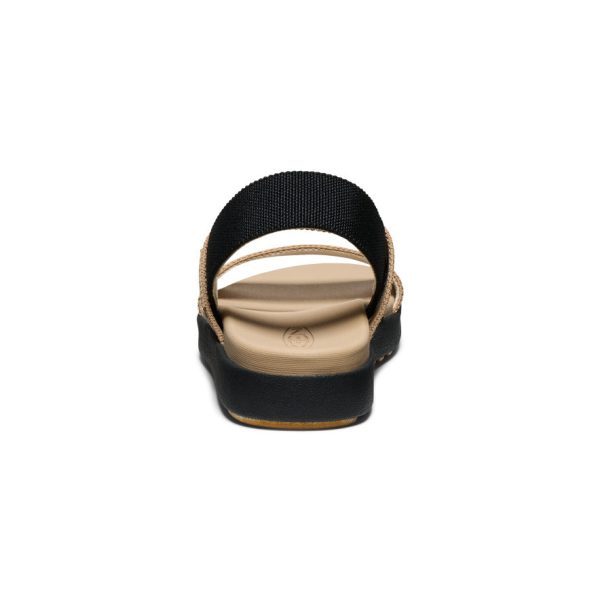 Women's Elle Backstrap Sandal Wide | Cornstalk/Black