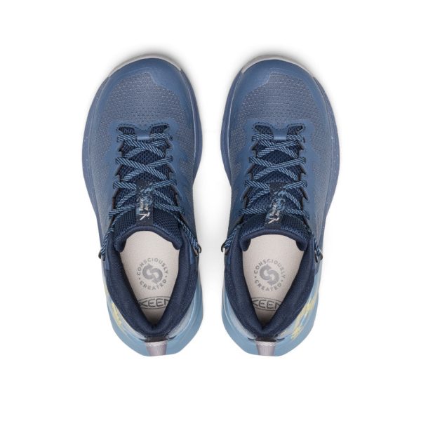 Women's Targhee Apex Waterproof Hiking Boot | Vintage Indigo/Lemon Grass