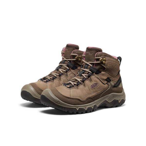 Women's Targhee IV Waterproof Hiking Boot | Brindle/Nostalgia Rose