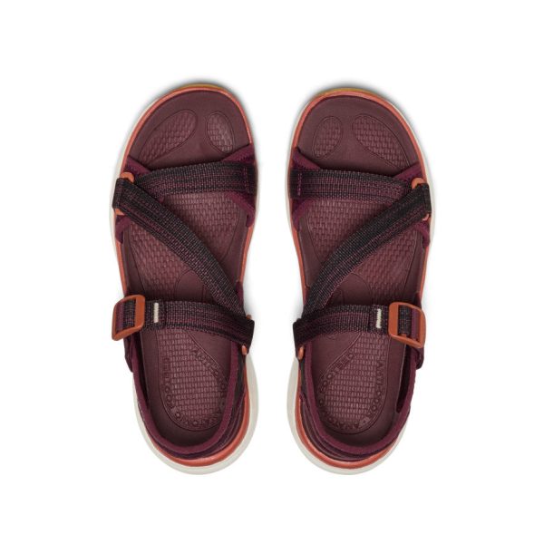 Women's Leiki Open-Toe Sandal | Fig/Burnt Brick
