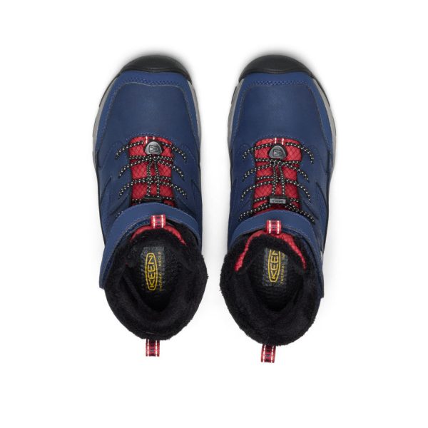 Big Kids' Skua Waterproof Winter Boot | Naval Academy/Garnet