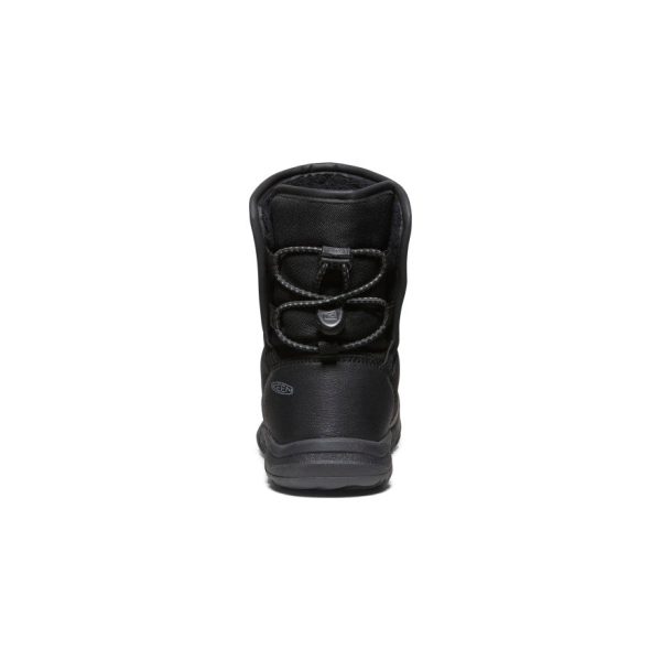 Little Kids' Puffrider Waterproof Winter Boot | Black/Steel Grey
