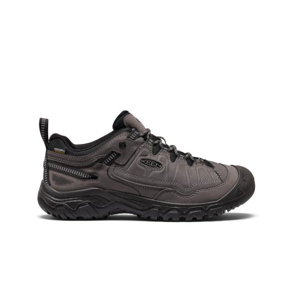 Men's Targhee IV Wide Waterproof Hiking Shoe | Magnet/Black