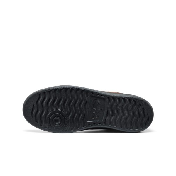 Men's KM4 Leather Sneaker | Dark Earth/Black