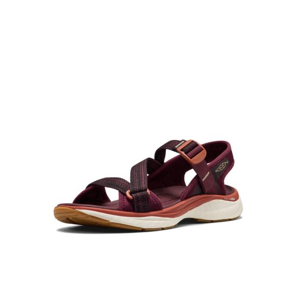 Women's Leiki Open-Toe Sandal | Fig/Burnt Brick