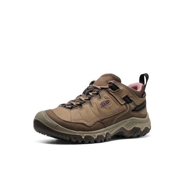 Women's Targhee IV Waterproof Hiking Shoe | Brindle/Nostalgia Rose