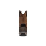 Men's Flatland Pull-On Waterproof Work Boot (Soft Toe) | Bison/Black