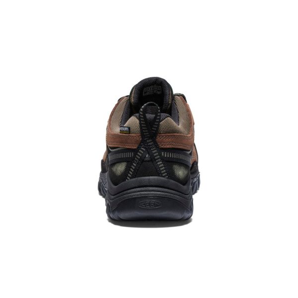 Men's Targhee IV Wide Waterproof Hiking Shoe | Bison/Black