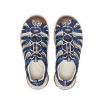 Women's Whisper | Navy Print