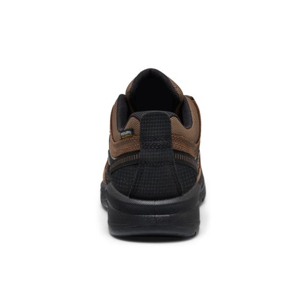 Men's Targhee IV Waterproof Work Shoe (Carbon Toe) | Dark Earth/Black