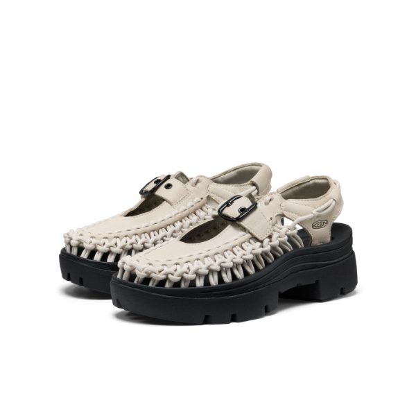 All Gender UNEEK PLT Mary Jane Sneaker | Birch Smooth Lea