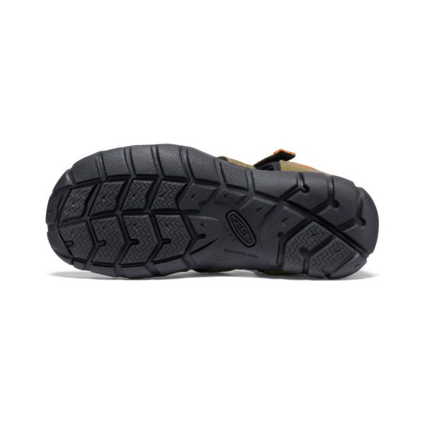 Big Kids' Seacamp II CNX | Dark Olive/Gold Flame