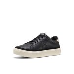 Men's KM1 Leather Sneaker | Black/Birch