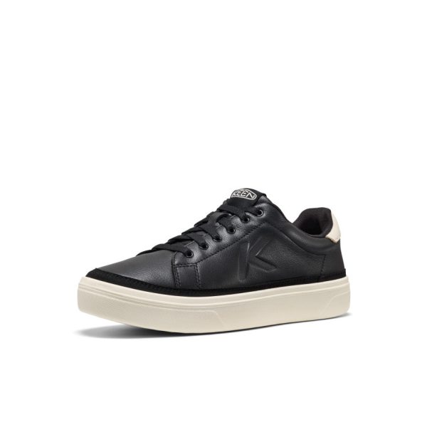 Men's KM1 Leather Sneaker | Black/Birch