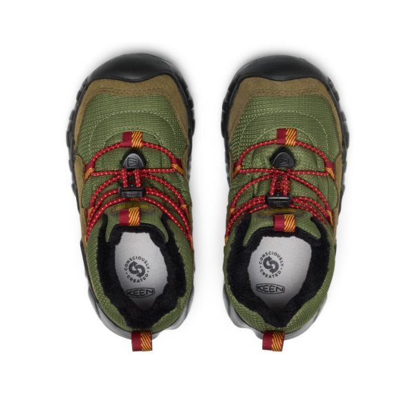 Little Kids' Hypowser Waterproof Chukka | Forest Night/Garnet