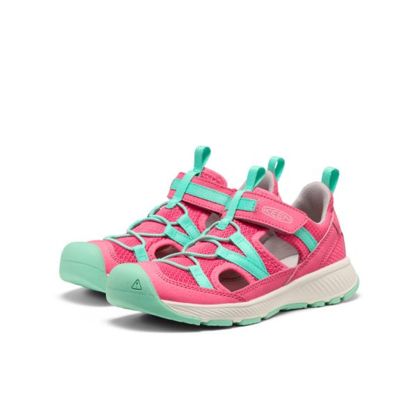 Big Kids' Motozoa Sandal | Pink Lemonade/Cabbage