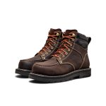 Men's Cincinnati 6 Waterproof 90° Heel Boot (Carbon Toe) | Coffee Bean/Black