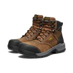 Men's Evanston 6 Waterproof Boot (Carbon Toe) | Bison/Black